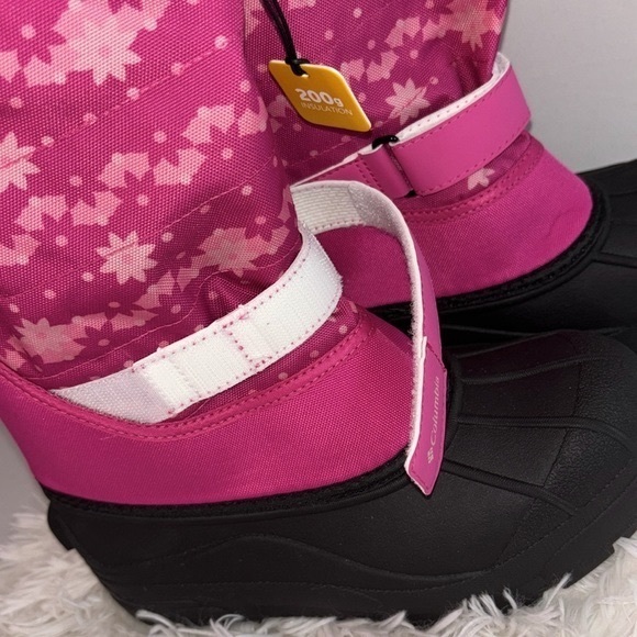 🆕 Columbia Big Girls Powderbug Plus II Waterproof Insulated Winter Snow Boots - Picture 12 of 15